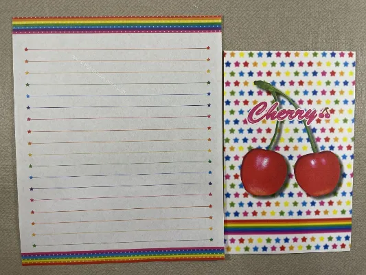 Conjunto de papel de carta importado - 196