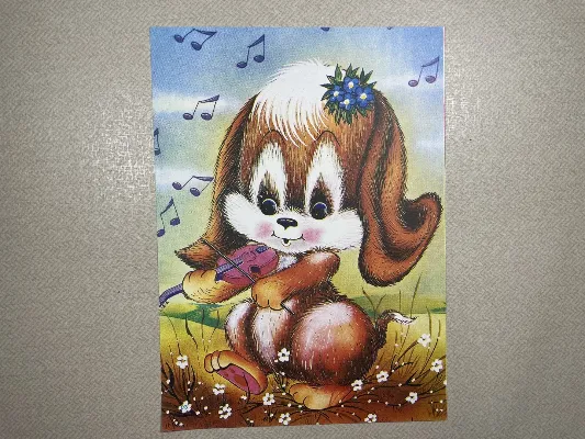 Papel de carta antigo - Bichinhos - 3888
