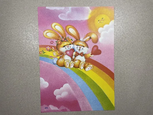 Papel de carta antigo - Bichinhos - 3899