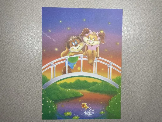 Papel de carta antigo - Bichinhos - 3900