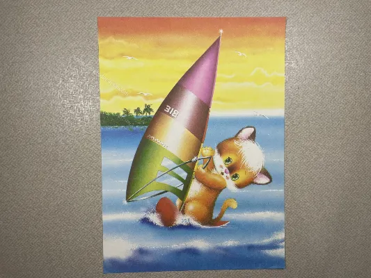 Papel de carta antigo - Bichinhos - 3903