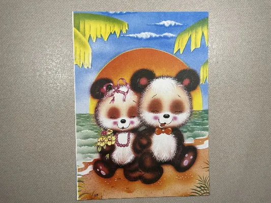 Papel de carta antigo - Bichinhos - 3905