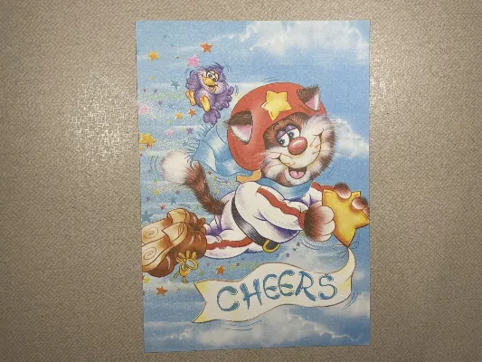 Papel de carta antigo - Bichinhos - 3936