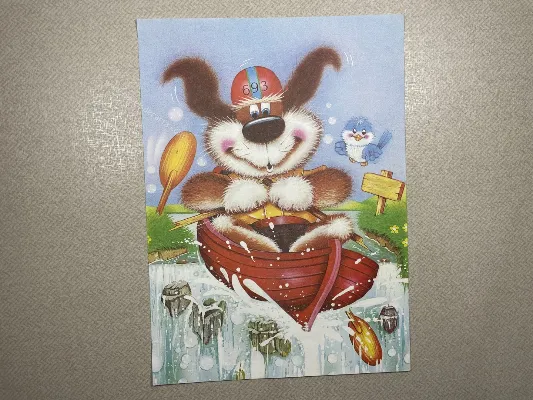 Papel de carta antigo - Bichinhos - 3939
