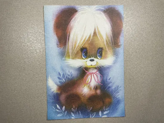 Papel de carta antigo - Bichinhos - 3946