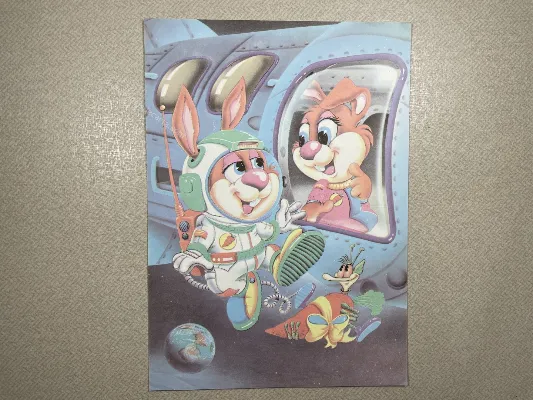 Papel de carta antigo - Bichinhos - 3948