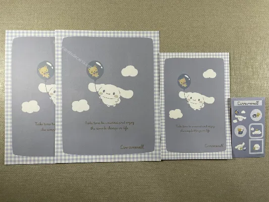 Conjunto de papel de carta do Cinnamoroll 105