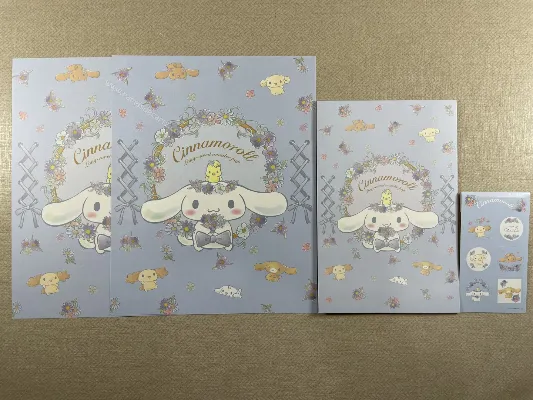 Conjunto de papel de cartado Cinnamoroll 107