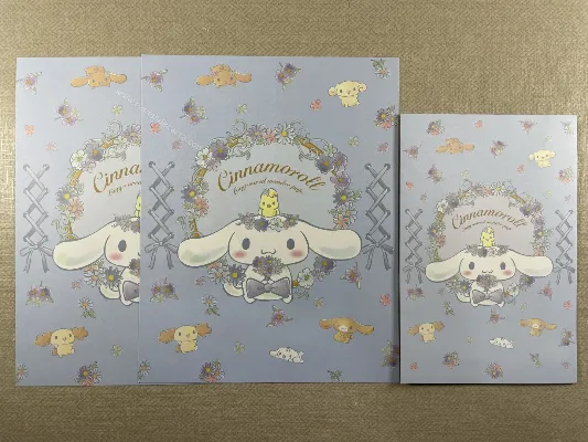 Conjunto de papel de carta do Cinnamoroll 108