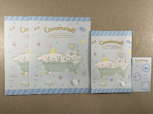 Conjunto de papel de carta do Cinnamoroll 109