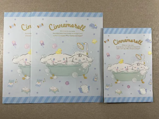 Conjunto de papel de carta do Cinnamoroll 110