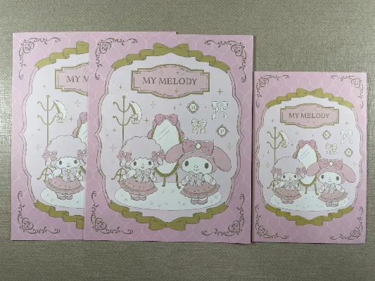 Conjunto de papel de carta da My Melody - 440