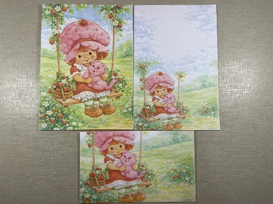 Papel de carta da Moranguinho 29