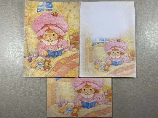 Papel de carta da Moranguinho 44
