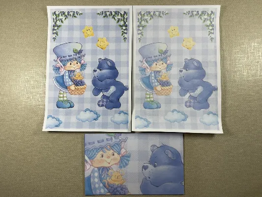Papel de carta da Moranguinho 51