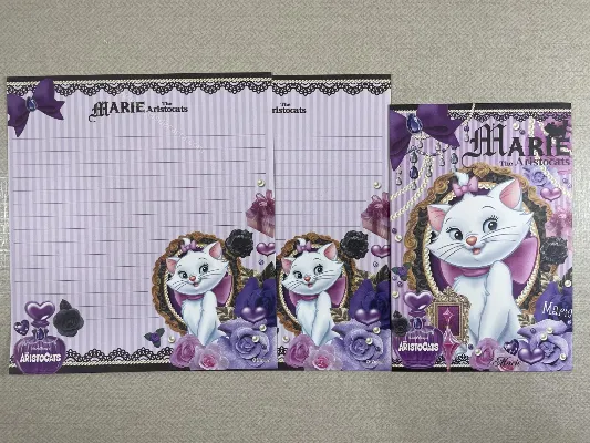 Conjunto de papel de carta da Marie 54