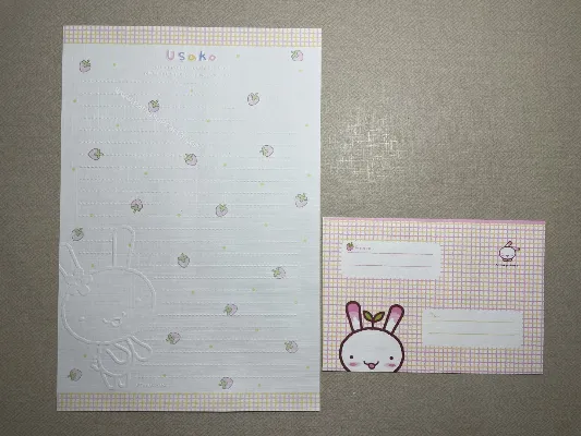 Conjunto de papel de carta importado - 207