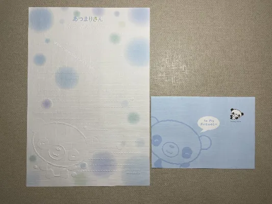 Conjunto de papel de carta importado - 208