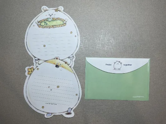 Conjunto de papel de carta importado - 213