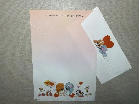 Papel de carta médio Ambrosiana - 01