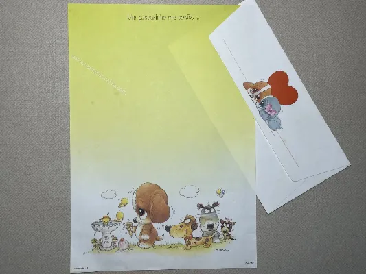 Papel de carta médio Ambrosiana - 08