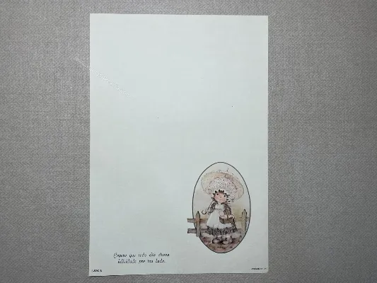 Papel de carta médio Ambrosiana - 01
