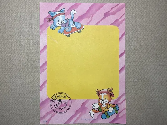 Papel de carta- Coleção PC - 342