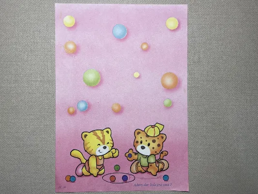 Papel de carta- Coleção PC - 345
