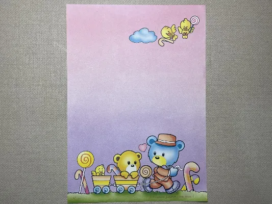 Papel de carta- Coleção PC - 353