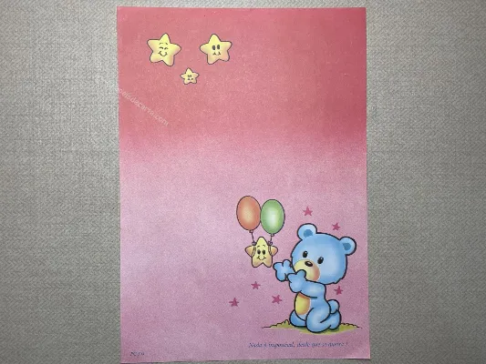 Papel de carta- Coleção PC - 355