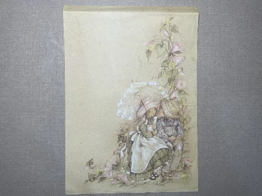 Papel de carta - Coleção Romeu e Julieta - 03-- PAPEL COM AVARIA