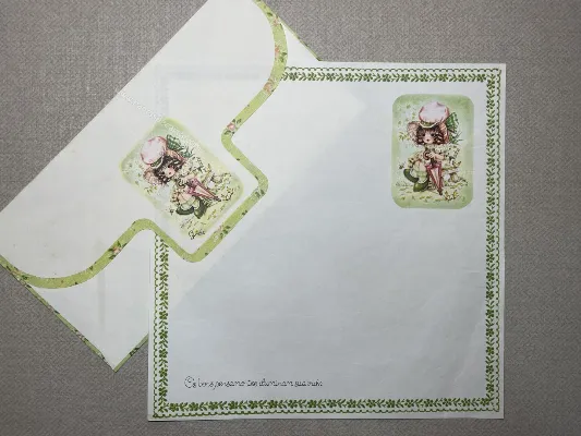 Papel de carta - Coleção GISELE - 03