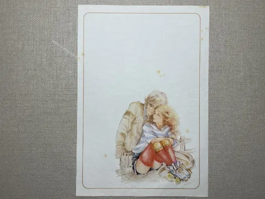 Papel de carta Menininhas - 2323