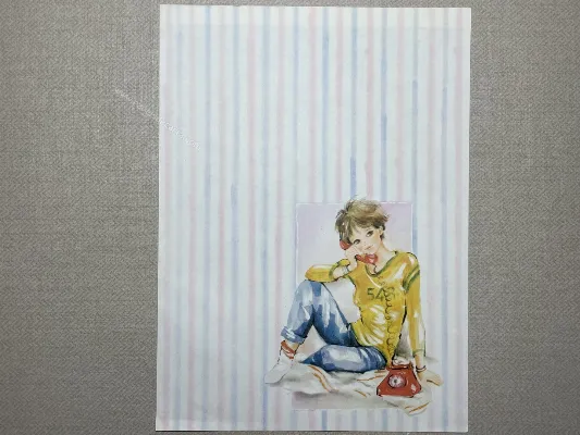 Papel de carta Menininhas - 2325