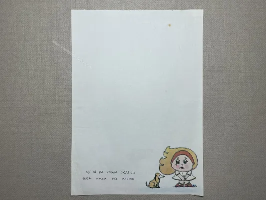 Papel de carta Menininhas - 2331