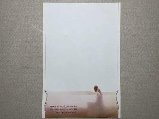 Papel de carta Menininhas - 2353