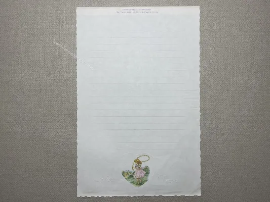 Papel de carta Menininhas - 2365