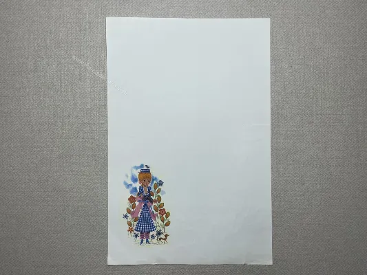 Papel de carta Menininhas - 2370