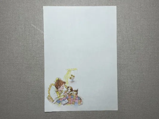 Papel de carta Menininhas - 2376