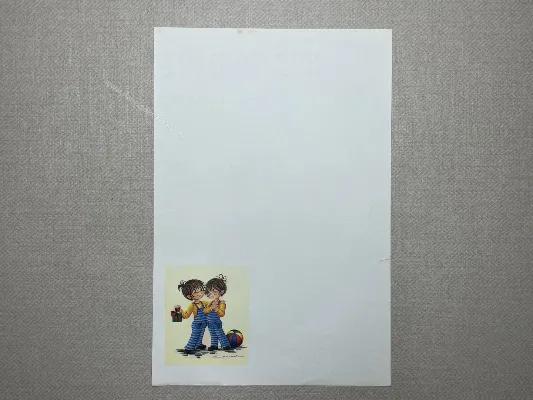 Papel de carta Menininhas - 2381