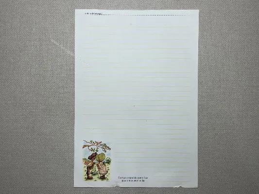 Papel de carta Menininhas - 2383