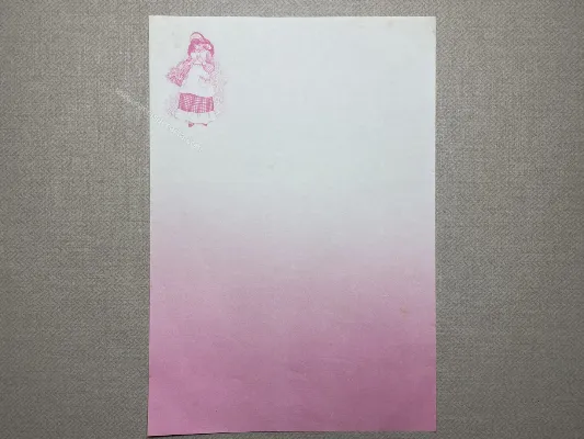 Papel de carta Menininhas - 2391