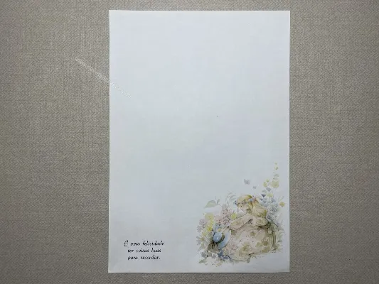Papel de carta Menininhas - 2403