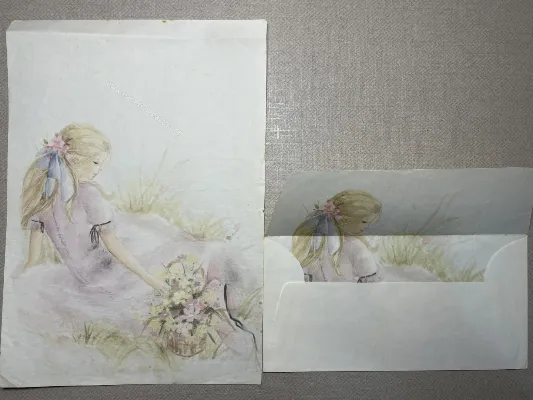 Papel de carta Julia - com avaria