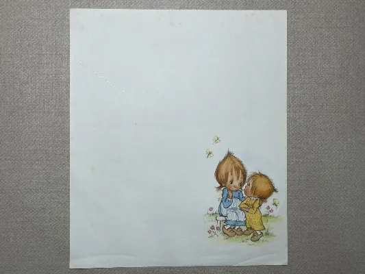 Papel de carta antigo - Coleção Betsey Clark - 20