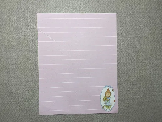 Papel de carta antigo - Coleção Betsey Clark - 23