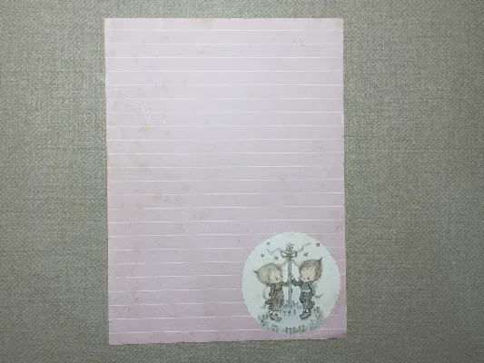 Papel de carta antigo - Coleção Betsey Clark - 24