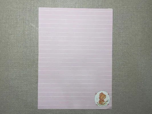 Papel de carta antigo - Coleção Betsey Clark - 25