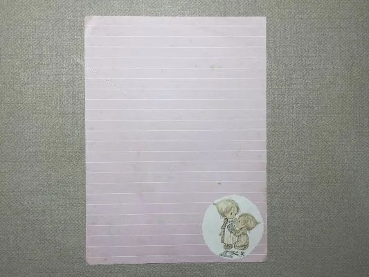 Papel de carta antigo - Coleção Betsey Clark - 27 - Com avaria