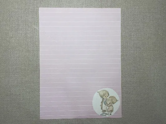Papel de carta antigo - Coleção Betsey Clark - 28 